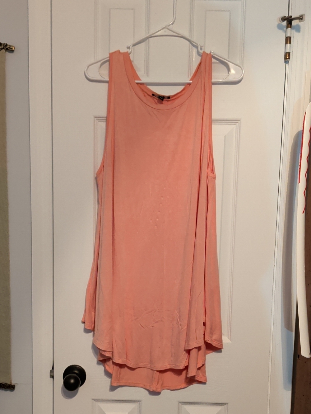 Lane Bryant Peach Swing Tank Sz 18/20